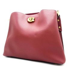 【K926】COACH（コーチ）/2wayショルダーバッグ/C2590/ボルドー