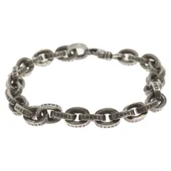 CHROME HEARTS (クロムハーツ) LARGE PAPER CHN ラージペーパーチェーン シルバーブレスレットのサムネイル