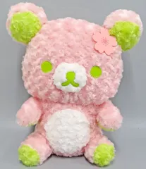 【中古】ぬいぐるみ リラックマ さくら抹茶ローズボアぬいぐるみXL プレミアム 「リラックマ」