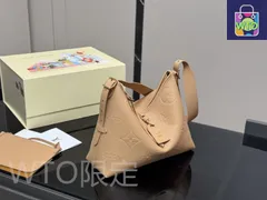 【今日特価】Louis Vuitton ルイヴィトン キャリーオール リボン付き腋下バッグに収納零財布付き