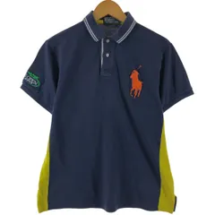 古着 ラルフローレン Ralph Lauren POLO by Ralph Lauren CUSTOM FIT ビックポニー 半袖 ポロシャツ メンズM相当/eaa551532