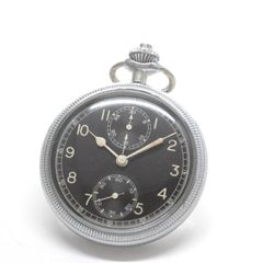 BREITLING / ブライトリング / パイロットウォッチ / 黒文字盤 / 絶版モデルのブライトリング クロノグラフ懐中時計 / breitling-101