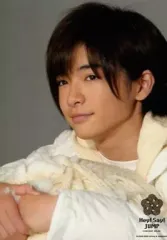 【中古】生写真(ジャニーズ) Hey! Say! JUMP/知念侑李/顔アップ・衣装白・背景グレー・枠無し/公式生写真