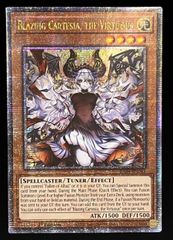 遊戯王 英語版  北米版  赫の聖女カルテシア (絵違い) 25thシークレットレア 1st