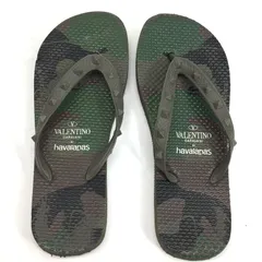 美品 ヴァレンティノ VALENTINO ミンクファー ラバー ビーチ サンダル 350614610_1.jpg