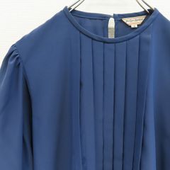 イヴ・サンローラン YVES SAINT LAURENT  長袖 ブラウス プルオーバー プリーツ x945094