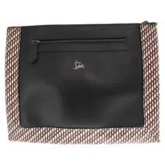 CHRISTIAN LOUBOUTIN (クリスチャンルブタン) クラッチバッグ PVC 1155115-0004-CM53 ブラックのサムネイル