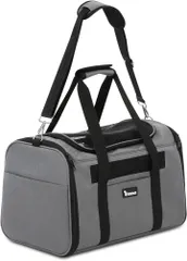 福猫物語 猫のスヤスヤゆりかご 猫専用キャリーバッグ まるでホテル 本能的に落ち着く環境 猫ちゃんと距離が近いショルダーベルト 3方向通気口 高反発クッション 大型ポケット2つ 標準ポケット2つ 折りたたみ 脱走防止ひも 重さ1.3kg