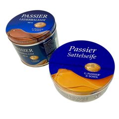 【未使用品】乗馬用品　サドルケア　レザーケア　パッシェ　Passier レザーバルサム Passier サドルソープ　2個セット