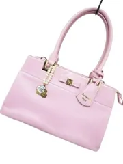 【送料無料】【未使用】 サマンサベガ Samantha Vega 2WAYショルダーバッグ ハンドバッグ ピンク ■管理番号L13870YER-170213-10-05