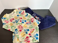Disney ディズニー100 ベビーパジャマ上下＋レギンス 計3点 90cm（ミッキー/ミニー）