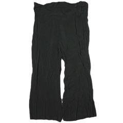 新品  日本製 レーヨンバギーパンツ 14250115 1 BLACK 定価20,900円 イージー ワイド バルーン ボトムス g12854