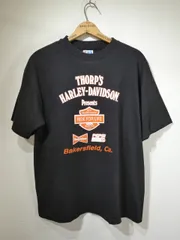 USA製 90s ビンテージ Hanes HARLEY DAVIDSON ハーレー ディーラー MDA RIDE FOR LIFE イベント プリント Tシャツ L BUDWEIZER PEPSI バド ペプシ シングルステッチ