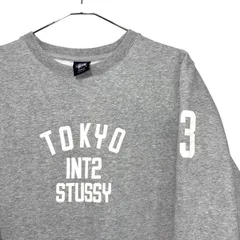 00s OLD STUSSY TOKYO SWEAT S GREY オールドステューシー 東京 スウェット グレー CITY SERIES 古着