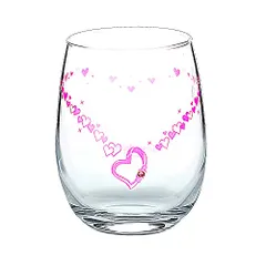 [シアーズ] Sears 色が変わる グラスタンブラー 誕生石カラー クリスタル 1月 ガーネット