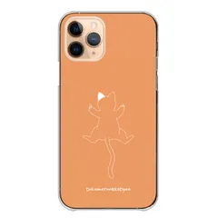 iPhone15Pro ケース カバー iPhone15 プロ スマホケース ハードケース 落書き 猫 ねこ ネコ ジト目 シンプル イラスト おしゃれ 大人 カラー10
