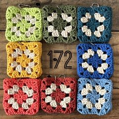 リサイクルコットン♻️のチャームポーチ