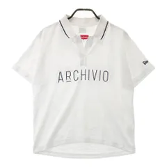 サイズ：36 ARCHIVIO アルチビオ ×NEWERA 半袖ポロシャツ スキッパー  ホワイト系 [240101516336] ゴルフウェア レディース ストスト