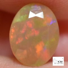 ж エチオピア産天然オパールルース 10*7.5*4㎜1.325ct １つ