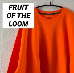 FRUIT OF THE LOOM フルーツオブザルーム スウェット ORANGE 3XL