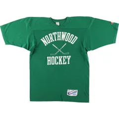 古着 80年代 チャンピオン Champion トリコタグ Vネック フットボールTシャツ USA製 メンズXL相当 ヴィンテージ/eaa557034