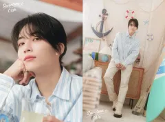 【中古】ポストカード ジョンハン ポストカード2枚セット 「SEVENTEEN CAFE 2023 ～BEACH VACATION～」