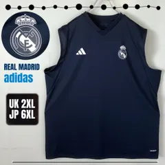 レアルマドリード/アディダス★トレーニング スリーブレスシャツ★Real Madrid/adidas★23-24★ビッグサイズ★UKメンズ2XL/JPNメンズ6XL   #2506J053