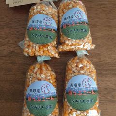 美瑛産 ・     はじける！香ばしいポップコーン【100g×4】