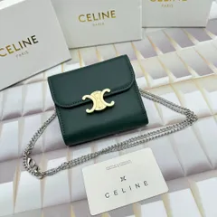 2024年最新】celine 財布 緑の人気アイテム - メルカリ