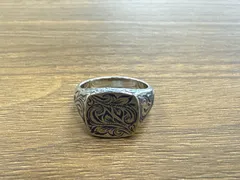 ハワイアンジュエリー　Hawaiian Jewelry　印台　シグネット　リング　ステンレスのサムネイル