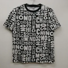 MOSCHINO モスキーノ 全面プリント半袖Tシャツ XL-