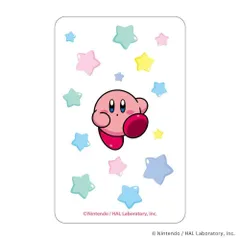 ☆ 星のカービィ ☆ 星のカービィ まじかる百貨店クリアカード(1) 星のカービィ グッズ Kirby カービー クリアカード まじかる百貨店クリアカード 4947864047085 星のカービィ01 スマホ裏 スマートフォン 透明 カード かわいい カワイイ