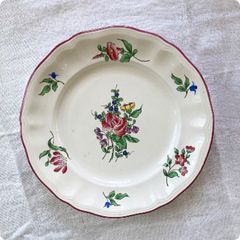 希少 リュネヴィル Luneville パニエ ディナー皿 チューリップ - メルカリ
