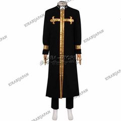 新品◆ジョジョの奇妙な冒険 風 エンリコ・プッチ 風 コスプレ衣装 cosplay イベント アニメ コスチューム 変装 アニメ ハロウィン仮装