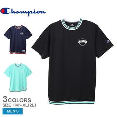 チャンピオン 半袖Tシャツ C3-BB352 メンズ ショートスリーブTシャツ BASKETBALL CHAMPION カラー:01.ブラック  品番：2433-0512