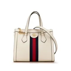 グッチ オフィディア スモール ハンドバッグ ショルダーバッグ 2WAY 719882 ホワイト アイボリー レザー レディース GUCCI【222-75393】のサムネイル