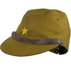 日本軍 日本陸軍 略帽 戦闘帽 古鷹屋 織出星章 後期型 大号 義烈空挺隊