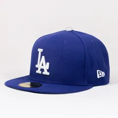 【ニューエラ正規品】ニューエラ 帽子 キャップ 59FIFTY MLB Old Englishロサンゼルス・ドジャース ダークロイヤル(商品番号：14307691)