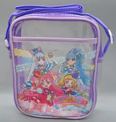 【中古】バッグ 集合(パープル) クリアバッグ 「わんだふるぷりきゅあ!」