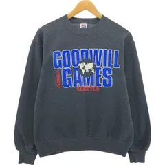 古着 80~90年代 ジャージーズ Jerzees プリントスウェットシャツ トレーナー USA製 メンズM相当 ヴィンテージ/eaa554437