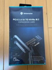 Yottamaster PCI-E3.0 X4 TO NVMe M.2 拡張カード