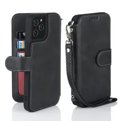 ストラップ 手帳型 耐衝撃 軽薄 米軍MIL規格 スマホケース レンズ保護(アイフォン12プロマックス iphone12プロマックスケース ケース /あいふぉん12プロマックス/いphone12promax/アイホン12プロマックス Max Pro 12 6.