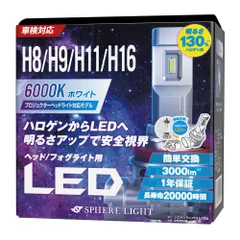 2023年最新】スフィア led h11の人気アイテム - メルカリ