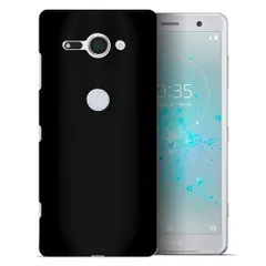 Xperia XZ2 compact ケース SO-05K エクスペリアxz2コンパクト  耐衝撃 シンプル さらさら ハード ケース 【Color】 ブラック