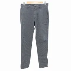 アーペーセー A.P.C. パンツ スラックス ストライプ テーパード XS 紺 ネイビー /FF 0725 ■GY09のサムネイル