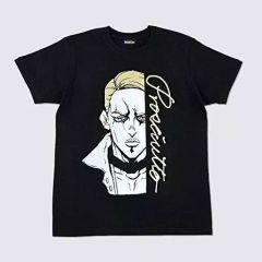 【中古】Tシャツ(キャラクター) プロシュート 暗殺者チームTシャツコレクション ブラック Lサイズ 「ジョジョの奇妙な冒険 第五部 黄金の風」
