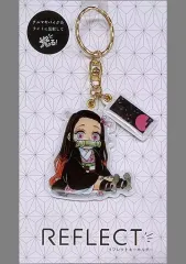 【中古】キーホルダー・マスコット(キャラクター) 竈門禰豆子 リフレクトキーホルダー 「鬼滅の刃 ジャンプショップフェア」