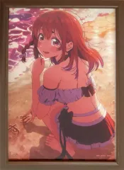 【中古】雑貨 桜沢墨/水着 フレームスタンド 「一番くじ 彼女、お借りします 満足度4～夏模様、恋模様。～」 G賞