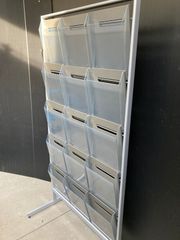 中古 什器 中古什器 パンフレットスタンド ZR-PS313 コクヨ ゴンドラ什器　システム什器　コンビニ什器　ディスプレイ　オカムラ　中日  什器デポ