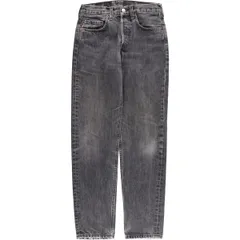 古着 80~90年代 リーバイス Levi's 536-0856 ユーロモデル ブラックデニム テーパードデニムパンツ フランス製 メンズw29相当/evb010661